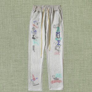 RHUDE Men's Gray Pants